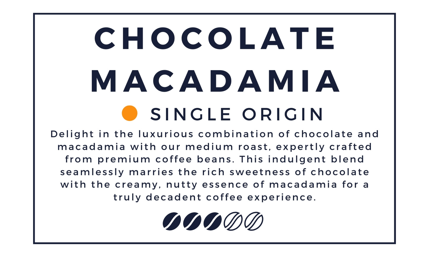 Chocolate Macadamia Coffee Bean