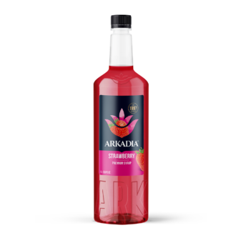 Arkadia Premium Syrup Strawberry 1L – Cruze Coffee