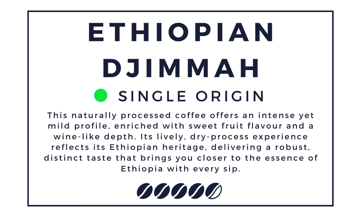 Ethiopian Djimmah Coffee Bean