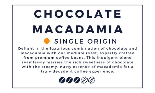 Chocolate Macadamia Coffee Bean