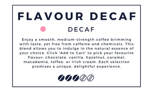 Flavoured DECAF Swiss Water - Peru Coffee Bean