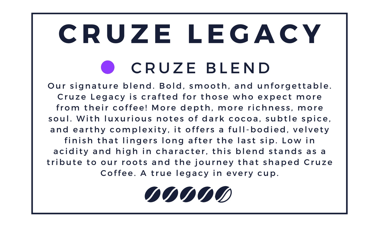 Cruze Legacy Coffee Bean