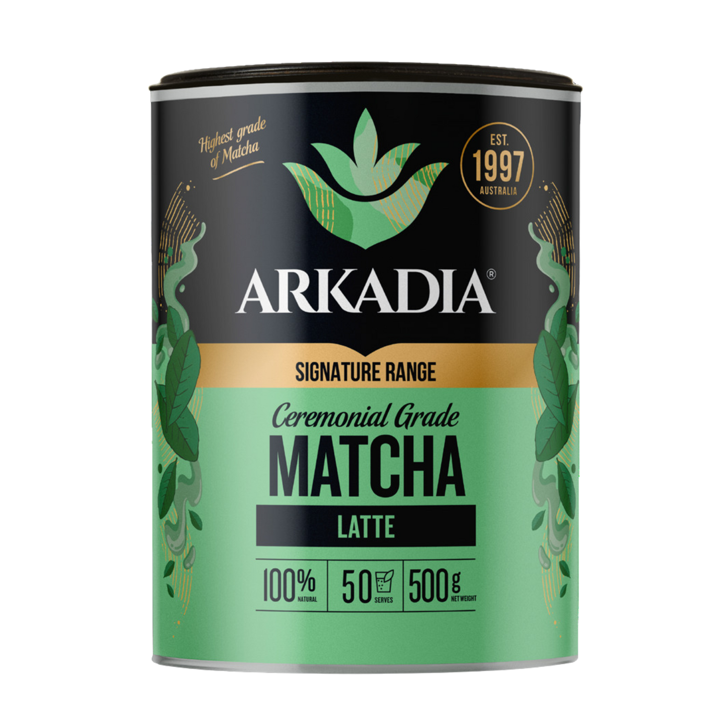 Arkadia Matcha Latte Ceremonial Grade 500g