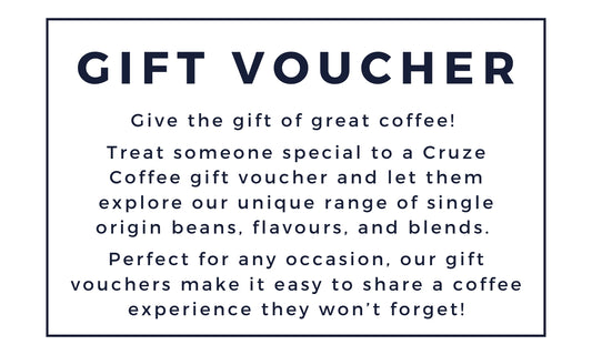 Cruze Coffee Gift Voucher