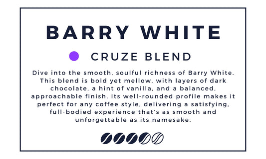 Barry White Coffee Bean
