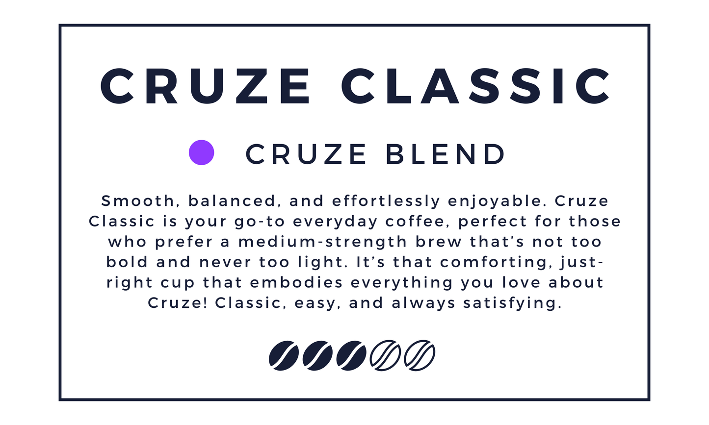 Cruze Classic Coffee Bean