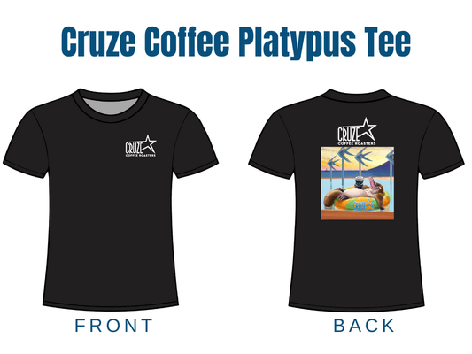 Cruze Coffee Platypus Tee