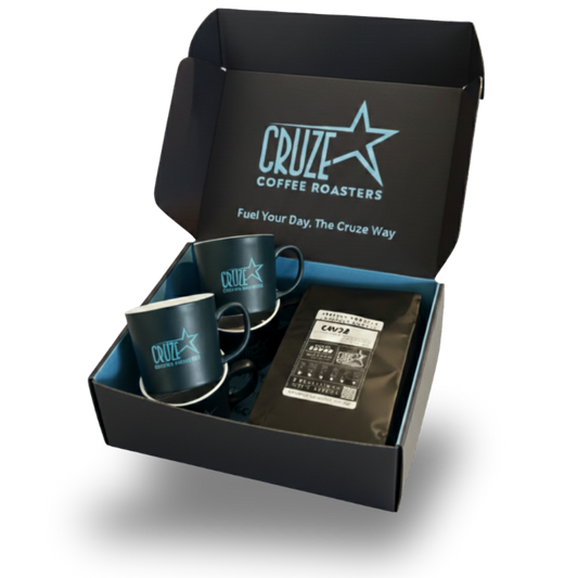 4x coffee cups & 1kg coffee Gift Pack